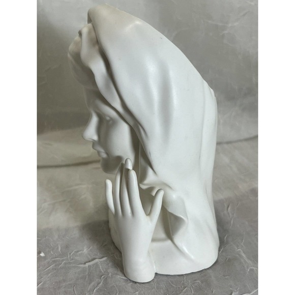 VINTAGE 1964 Jackie Kennedy, Inarco, E1858, Great Shape, Lady Head Vase - Picture 3 of 8